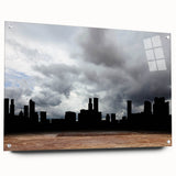 Urban Skyline Canvas Prints – Dramatic Cityscape Photography Art