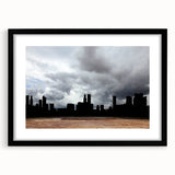 Urban Skyline Canvas Prints – Dramatic Cityscape Photography Art
