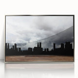 Urban Skyline Canvas Prints – Dramatic Cityscape Photography Art