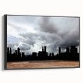 Urban Skyline Canvas Prints – Dramatic Cityscape Photography Art
