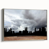 Urban Skyline Canvas Prints – Dramatic Cityscape Photography Art