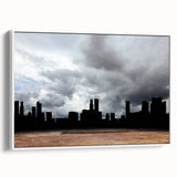 Urban Skyline Canvas Prints – Dramatic Cityscape Photography Art