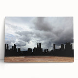 Urban Skyline Canvas Prints – Dramatic Cityscape Photography Art