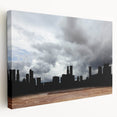Urban Skyline Canvas Prints – Dramatic Cityscape Photography Art