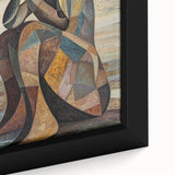 Expressive Abstract Figurative Wall Art – Contemplative Form