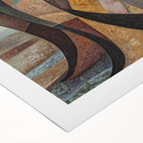 Expressive Abstract Figurative Wall Art – Contemplative Form