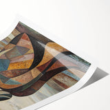 Expressive Abstract Figurative Wall Art – Contemplative Form