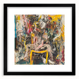 Expressive Abstract Expressionist Wall Art – Bold Textured Canvas