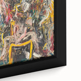 Expressive Abstract Expressionist Wall Art – Bold Textured Canvas