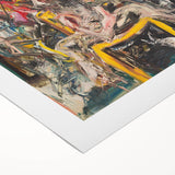 Expressive Abstract Expressionist Wall Art – Bold Textured Canvas