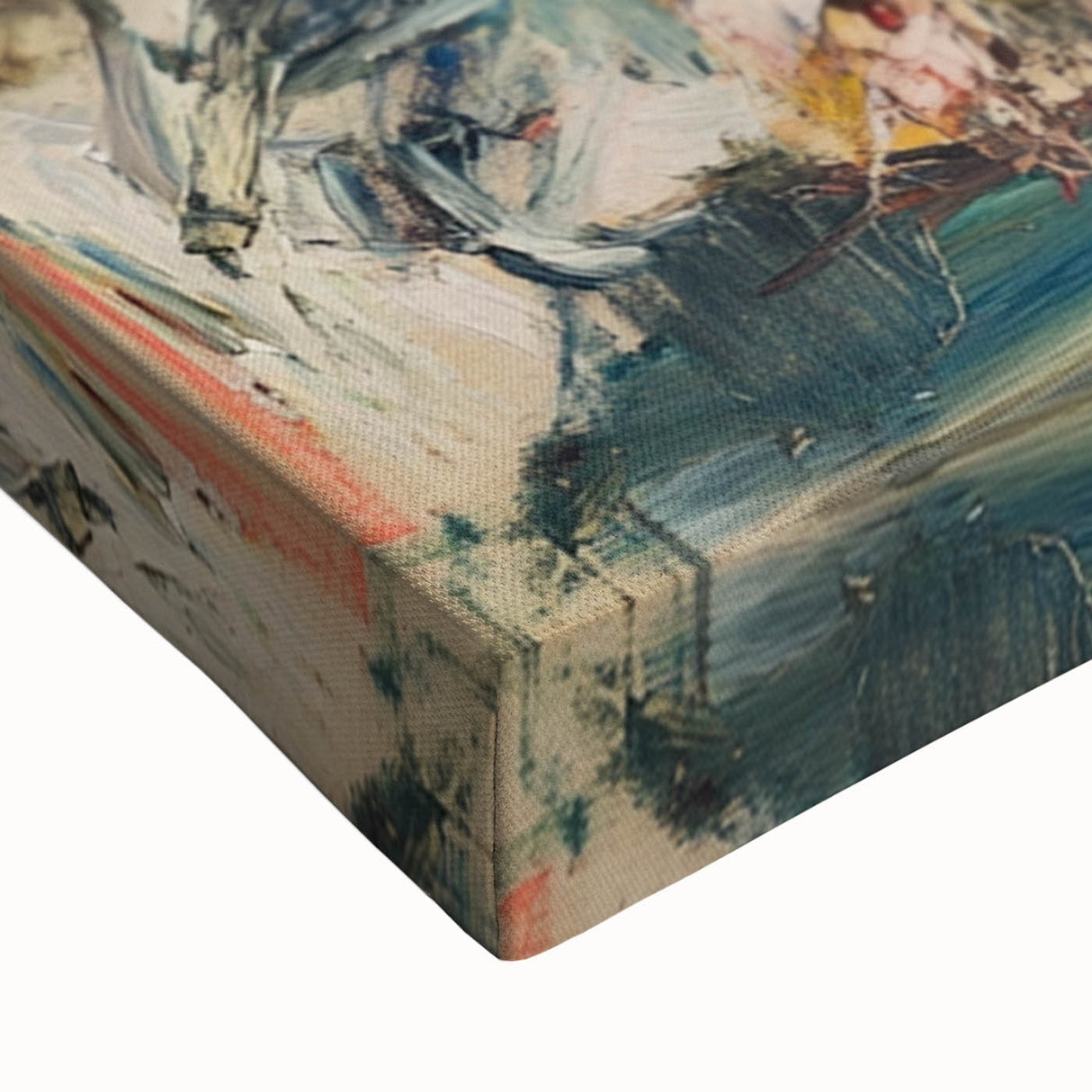 Expressive Abstract Expressionist Wall Art – Bold Textured Canvas