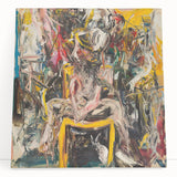 Expressive Abstract Expressionist Wall Art – Bold Textured Canvas