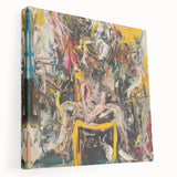 Expressive Abstract Expressionist Wall Art – Bold Textured Canvas