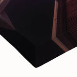 Minimalist Coastal Landscape Art – Sunset Pier with Boats Wall Print