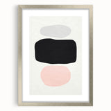 Minimalist Wall Decor – Soft Geometric Abstract Canvas