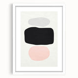 Minimalist Wall Decor – Soft Geometric Abstract Canvas