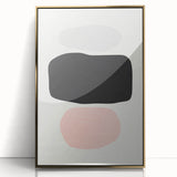 Minimalist Wall Decor – Soft Geometric Abstract Canvas