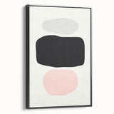 Minimalist Wall Decor – Soft Geometric Abstract Canvas