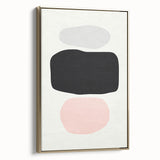 Minimalist Wall Decor – Soft Geometric Abstract Canvas