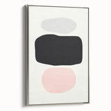 Minimalist Wall Decor – Soft Geometric Abstract Canvas