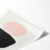 Minimalist Wall Decor – Soft Geometric Abstract Canvas