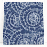 Large Abstract Wall Decor Online - Bold Spiral Texture in Blues