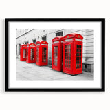 Metropolitan Photography Art – Iconic London Red Telephone Booths