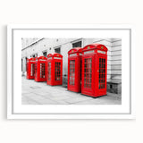 Metropolitan Photography Art – Iconic London Red Telephone Booths