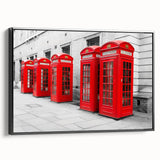 Metropolitan Photography Art – Iconic London Red Telephone Booths