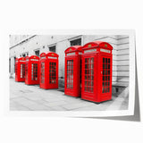 Metropolitan Photography Art – Iconic London Red Telephone Booths