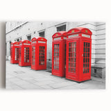 Metropolitan Photography Art – Iconic London Red Telephone Booths