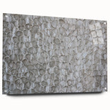 Modern Abstract Canvas Prints with Textured Petal Pattern – Neutral Art