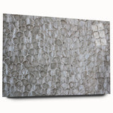 Modern Abstract Canvas Prints with Textured Petal Pattern – Neutral Art