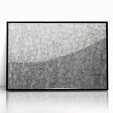 Modern Abstract Canvas Prints with Textured Petal Pattern – Neutral Art