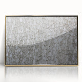 Modern Abstract Canvas Prints with Textured Petal Pattern – Neutral Art