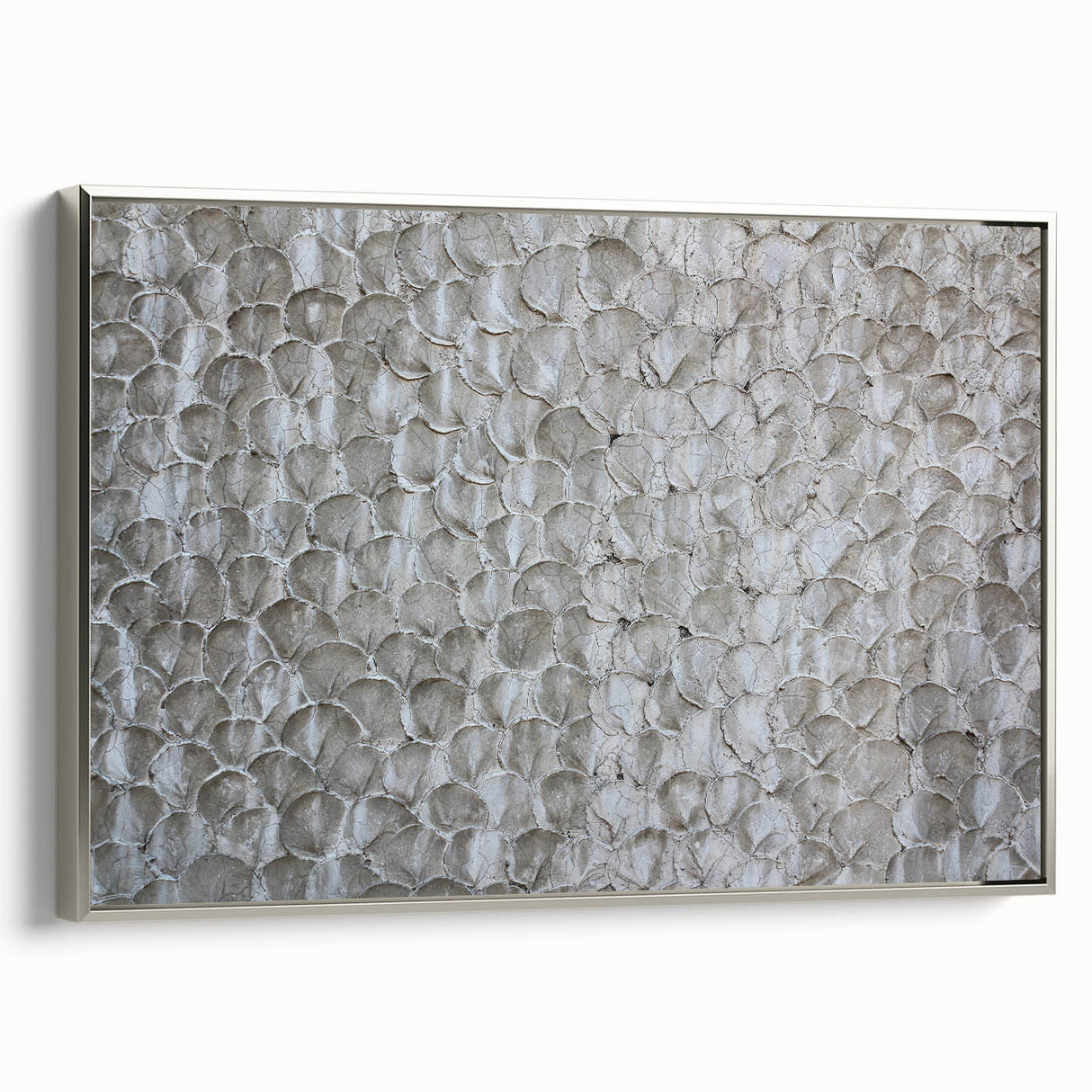 Modern Abstract Canvas Prints with Textured Petal Pattern – Neutral Art