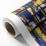 Geometric Abstract Expressionist Wall Art – Modern Canvas Print