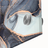 Luxury Abstract Wall Art Collection – Black & Copper Canvas