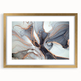 Luxury Abstract Wall Art Collection – Black & Copper Canvas