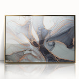 Luxury Abstract Wall Art Collection – Black & Copper Canvas