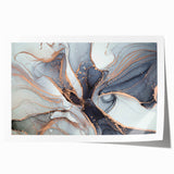 Luxury Abstract Wall Art Collection – Black & Copper Canvas