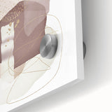 Minimalist Abstract Canvas Prints – Beige and Brown Geometric Wall Art