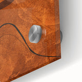 Modern Abstract Wall Art – Earthy Rustic Geometric Canvas