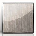 Minimalist Textured Art Collections - Vertical Neutral Line Design
