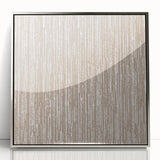 Minimalist Textured Art Collections - Vertical Neutral Line Design