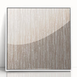 Minimalist Textured Art Collections - Vertical Neutral Line Design