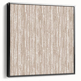 Minimalist Textured Art Collections - Vertical Neutral Line Design