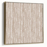 Minimalist Textured Art Collections - Vertical Neutral Line Design