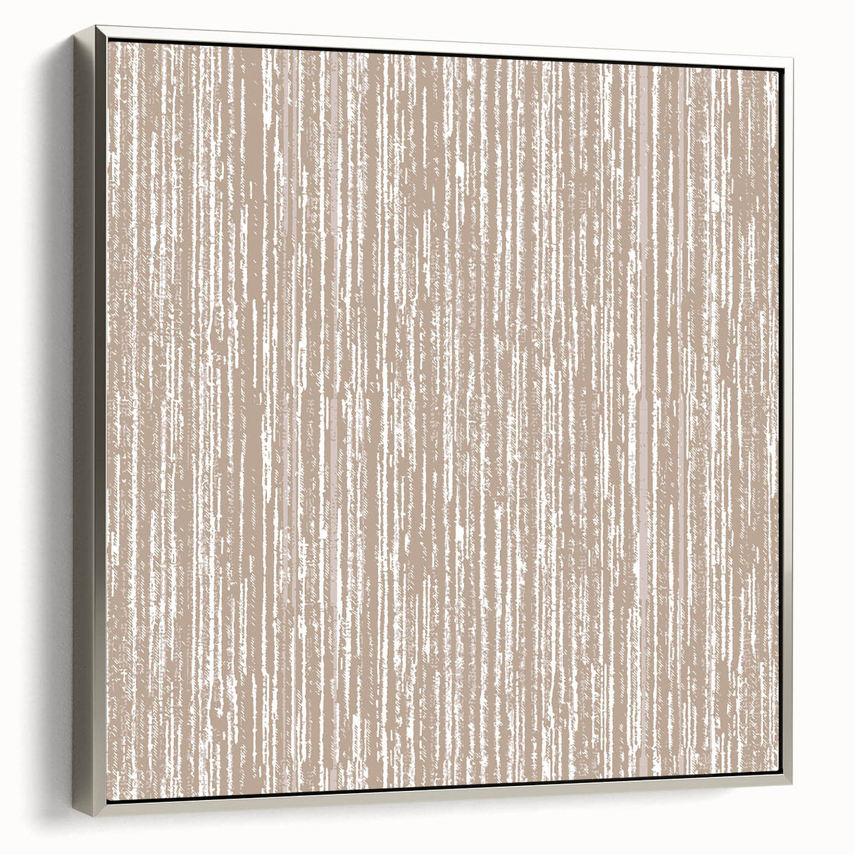 Minimalist Textured Art Collections - Vertical Neutral Line Design