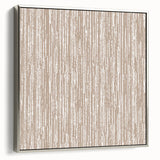 Minimalist Textured Art Collections - Vertical Neutral Line Design